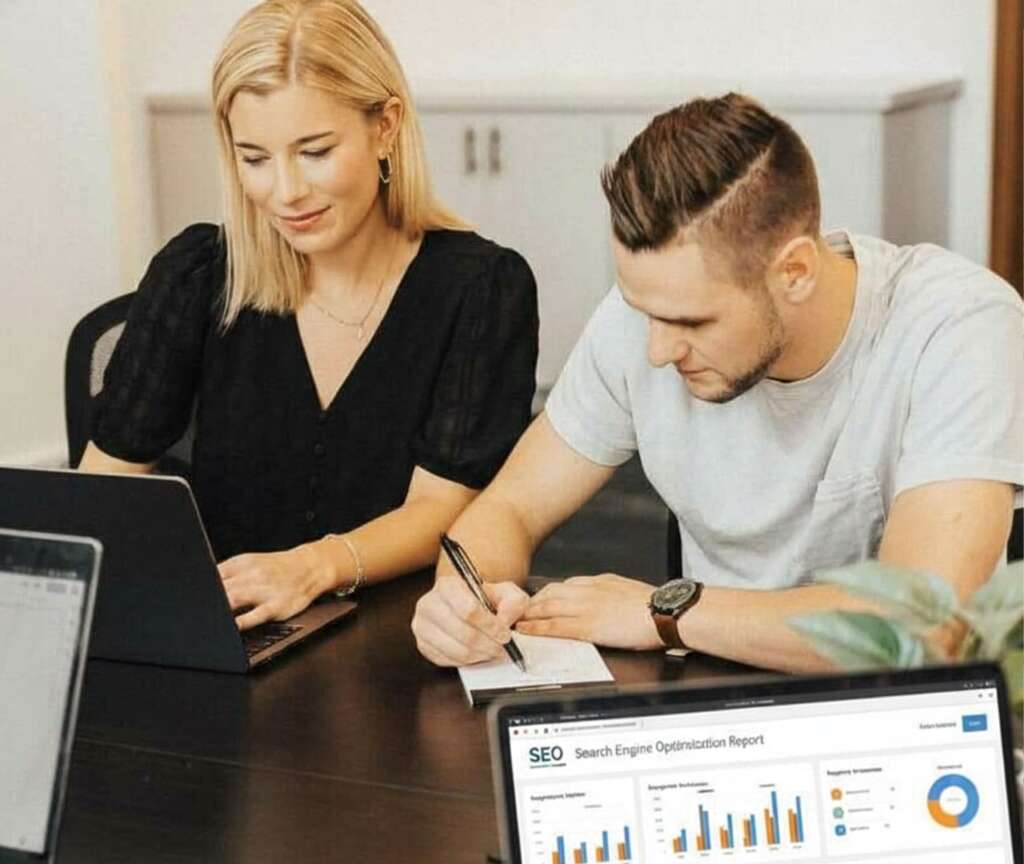 SEO strategy review at Integrity Marketing